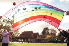 Rainbow Parachute