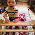 The Little'UN folding indoor climbing frame (Pikler Triangle) Natural * 3