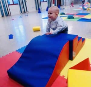 Climb & Slide Soft Play Set Activity Toy (Blue & Red) *3 - Image 2