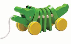 Dancing Alligator Solid - Plan Toys