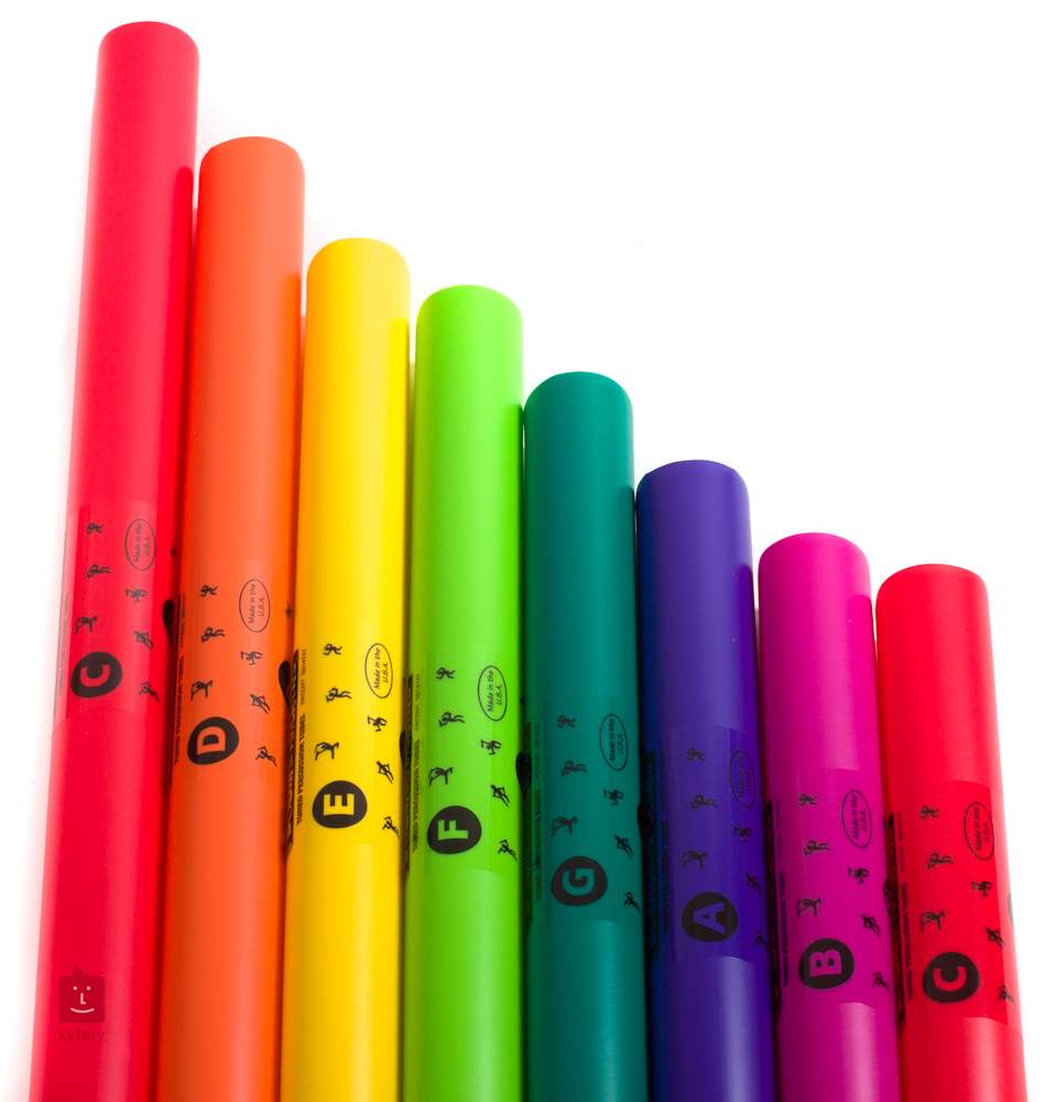 Boomwhackers BWDG Tuned Percussion Tube Sets C Major Diatonic Scale Set