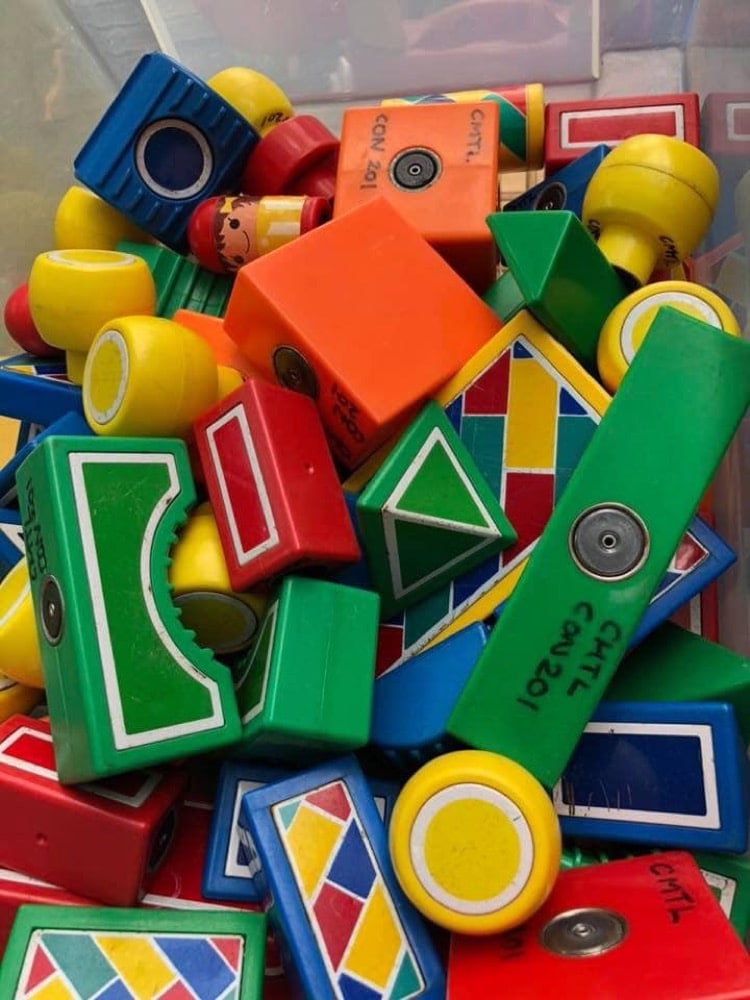 Magnetic Construction Set (Vintage)