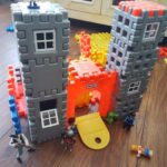 "Vintage" Waffle Construction Castle