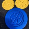 Large Balance Board Ball Maze - With Yellow Interchangeable Inserts