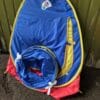 Pop Up Play Tent and Tunnel Set -(Multicoloured Blue, Red & Yellow) Tunnel  1Tent