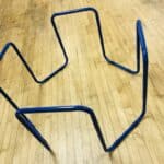 Tuff Spot Tray Adjustable Metal Stand (Blue) * 7
