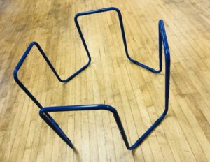 Tuff Spot Tray Adjustable Metal Stand (Blue) * 7