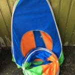 Pop Up Play Tent and Tunnel Set -(Multicoloured Blue, Green & Orange) Tunnel  1Tent