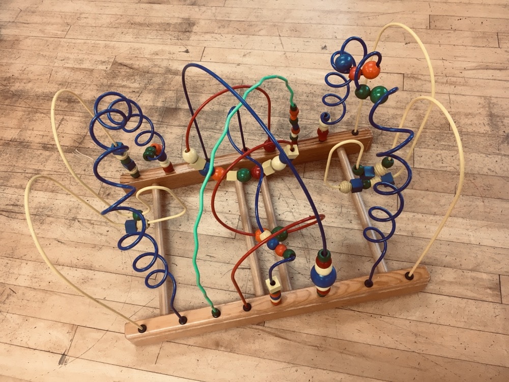 Tunnel Mountain Wooden Toddler Bead Maze - Image 2