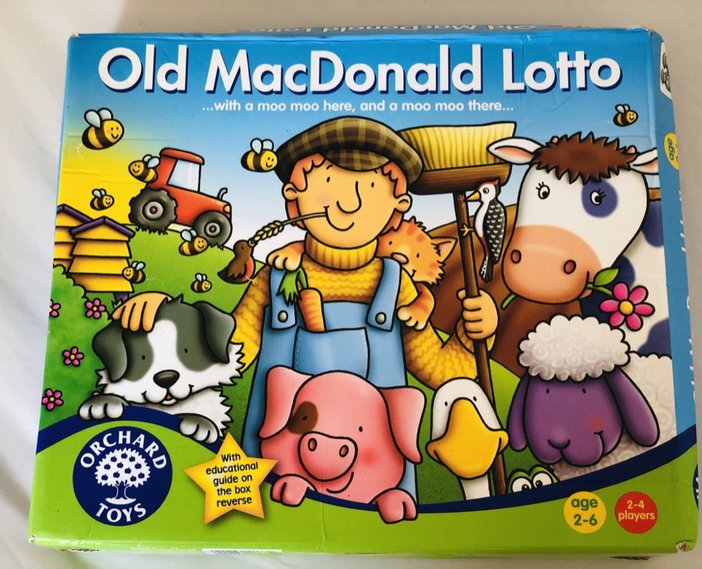 Old Macdonald Lotto Game