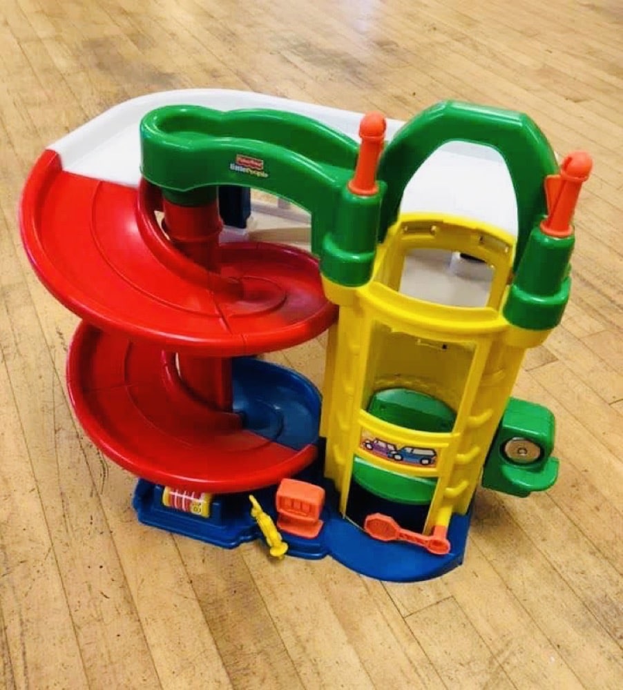 Little People Racin' Ramps Garage - Fisher- Price * 2/3