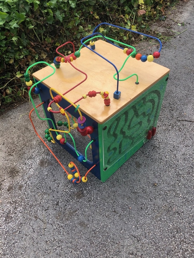 Bead Maze Large Activity Cube - Image 2