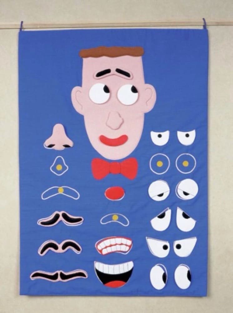 Mr. Face Felt Activity Kit