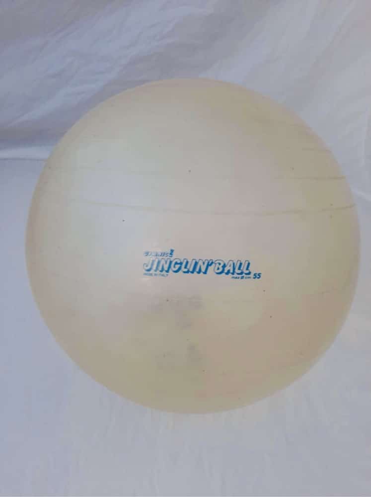 Clear(ish) Jingle Bell Ball