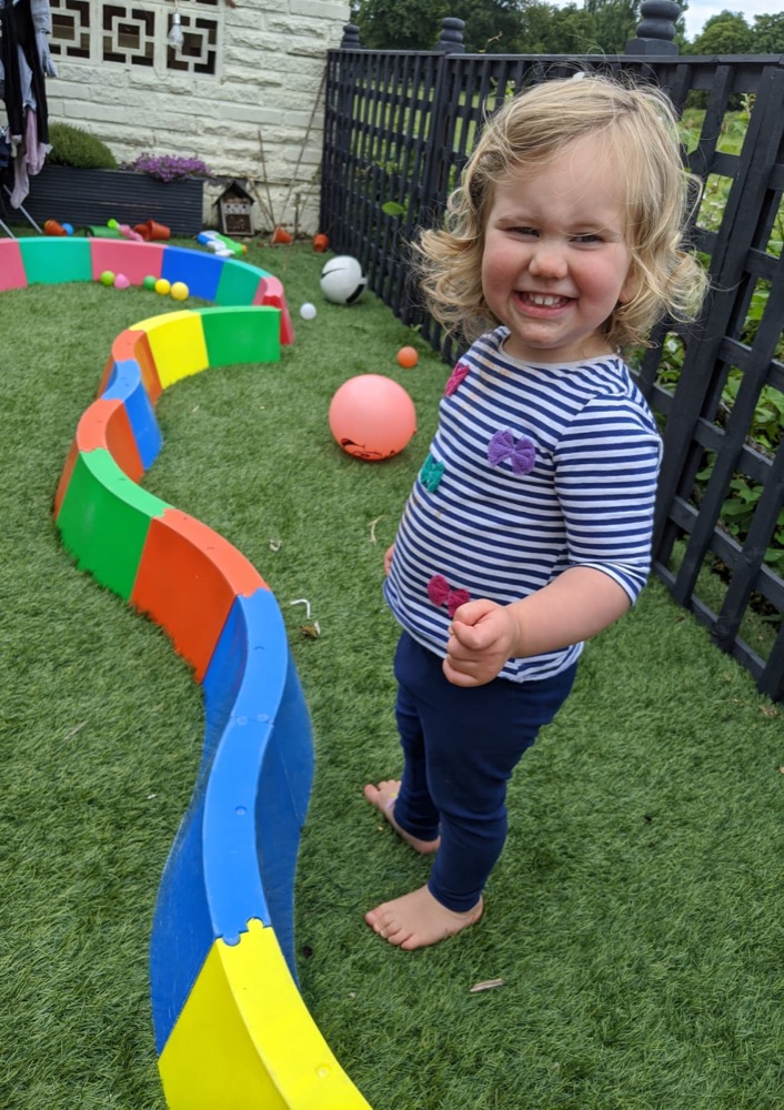 Balance Beams Curved - Red - Blue - Yellow & Green