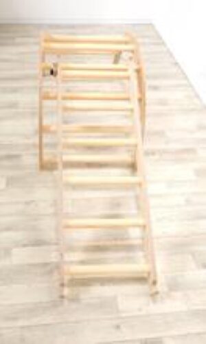 Wooden Ladder (Natural) - Accessory to Folding Hump or Wee'UN Frame - Image 2