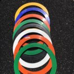 3 No: Colourful Plastic Circus Juggling Rings - Needs New Photo * 3 Sets