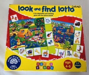 Look and Find Lotto Game