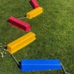 Balance Step-a-Log - (Red - Blue - Yellow)