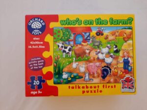 Who's on The Farm - Orchard Toys Puzzle (20 Pieces)