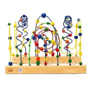 Tunnel Mountain Wooden Toddler Bead Maze