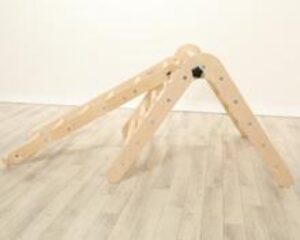 Wooden Ladder (Natural) - Accessory to Folding Hump or Wee'UN Frame - Image 4