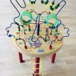Spaghetti Legs Bead Maze Activity Table - Hape Educo