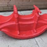 Red Plastic Double Rocker  - Early Learning Centre