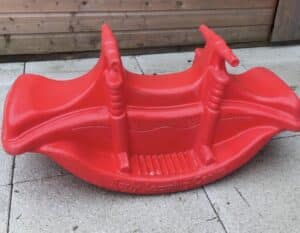 Red Plastic Double Rocker  - Early Learning Centre