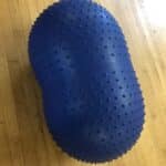 Sit On Peanut Shaped Balance Bumpy Ball (Blue)