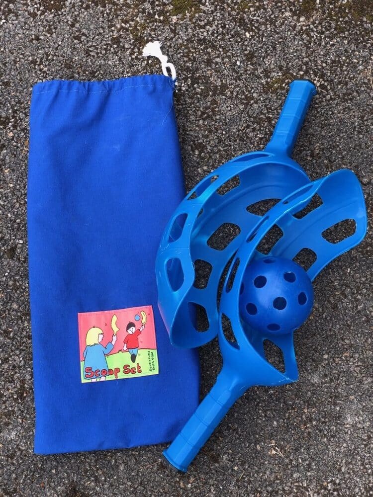 Scoop Ball Game Scoop Toss Catch Set (Blue)