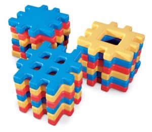Large Waffle Blocks (Little Tikes) *2 - Image 4