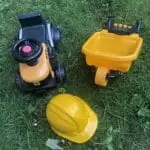 JCB Construction Set (1)- Ride-on, Wheelbarrow & Hard Hat