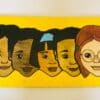 Large Childrens Faces Wooden Puzzle