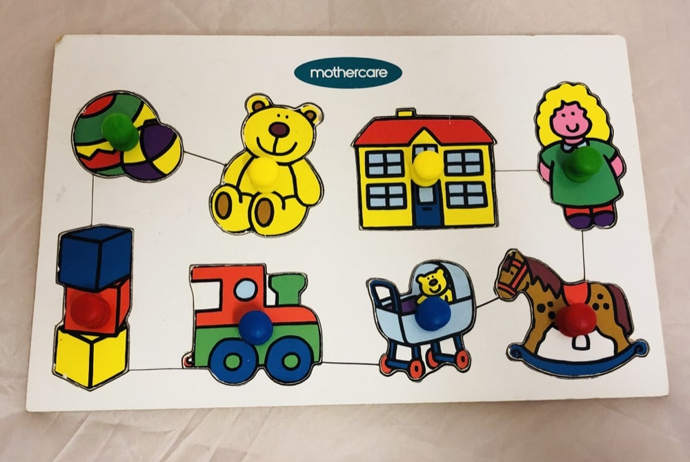 My First Words 1 - Peg Puzzle