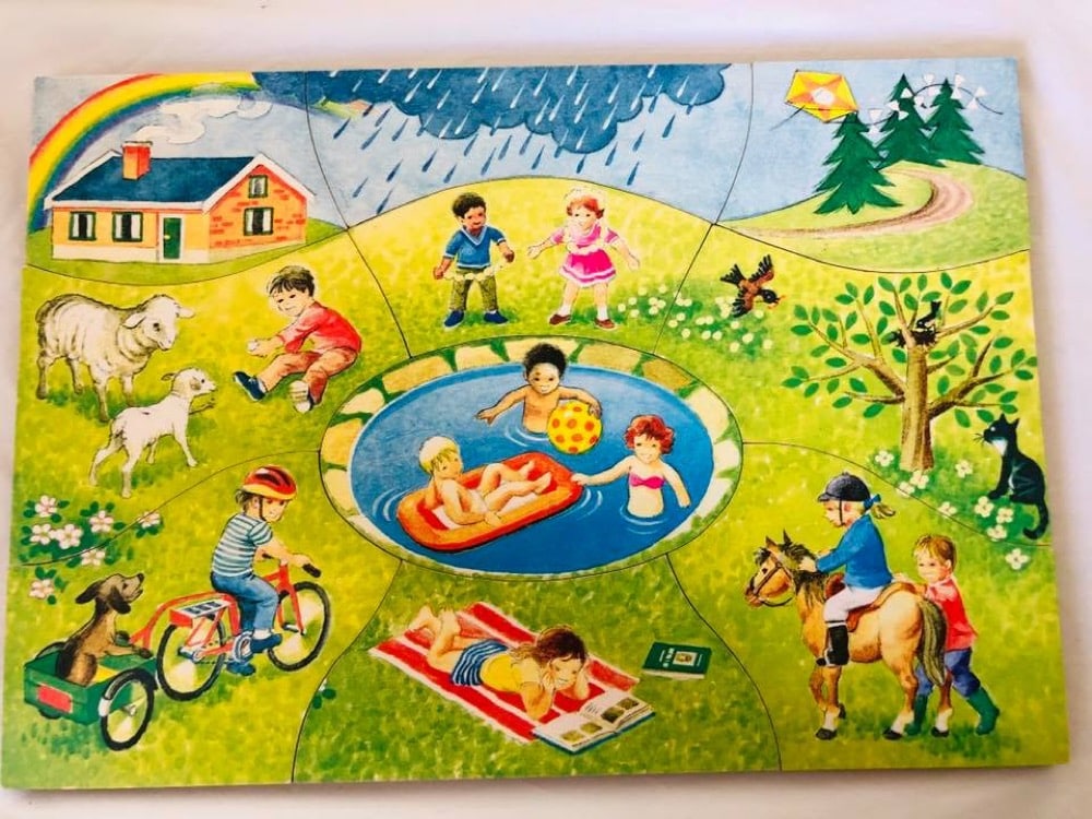 Set of 4 Seasons Puzzles - Winter - Spring - Summer - Autumn  - Image 3