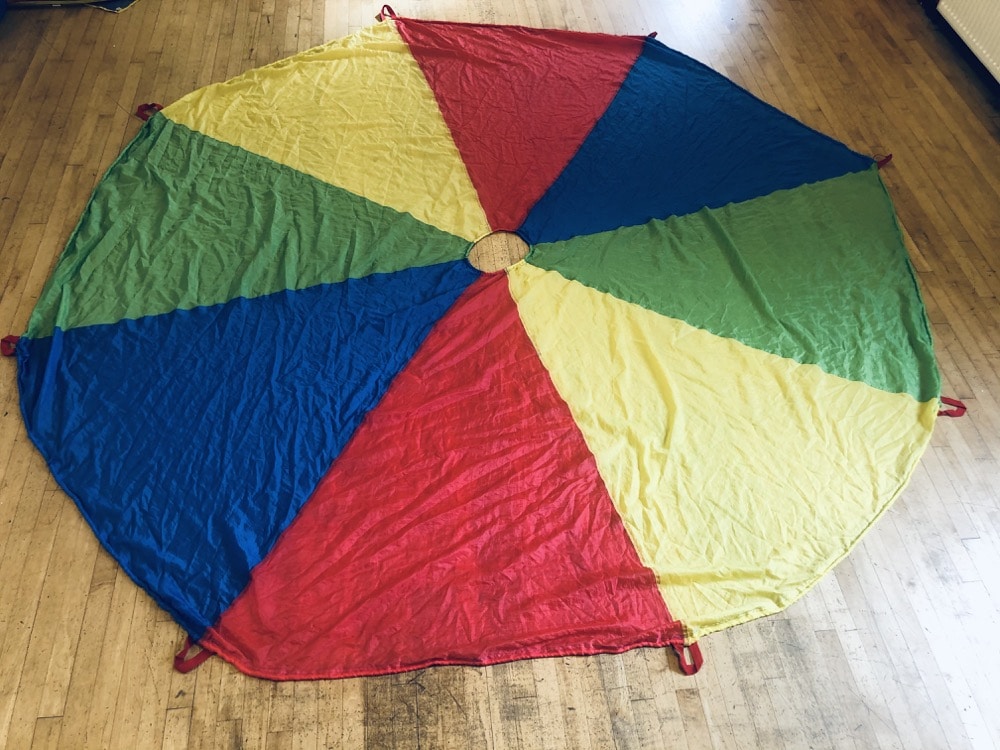Parachute Multicoloured with Handles