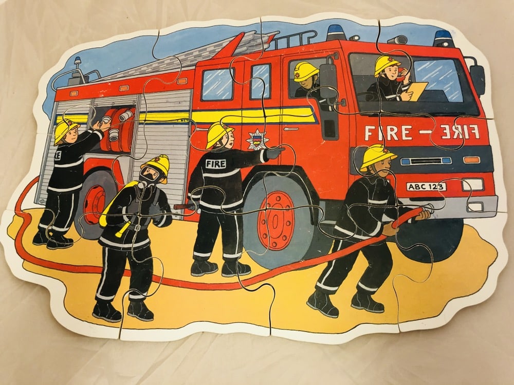 Big Fire Engine 2 Floor Puzzle (2)