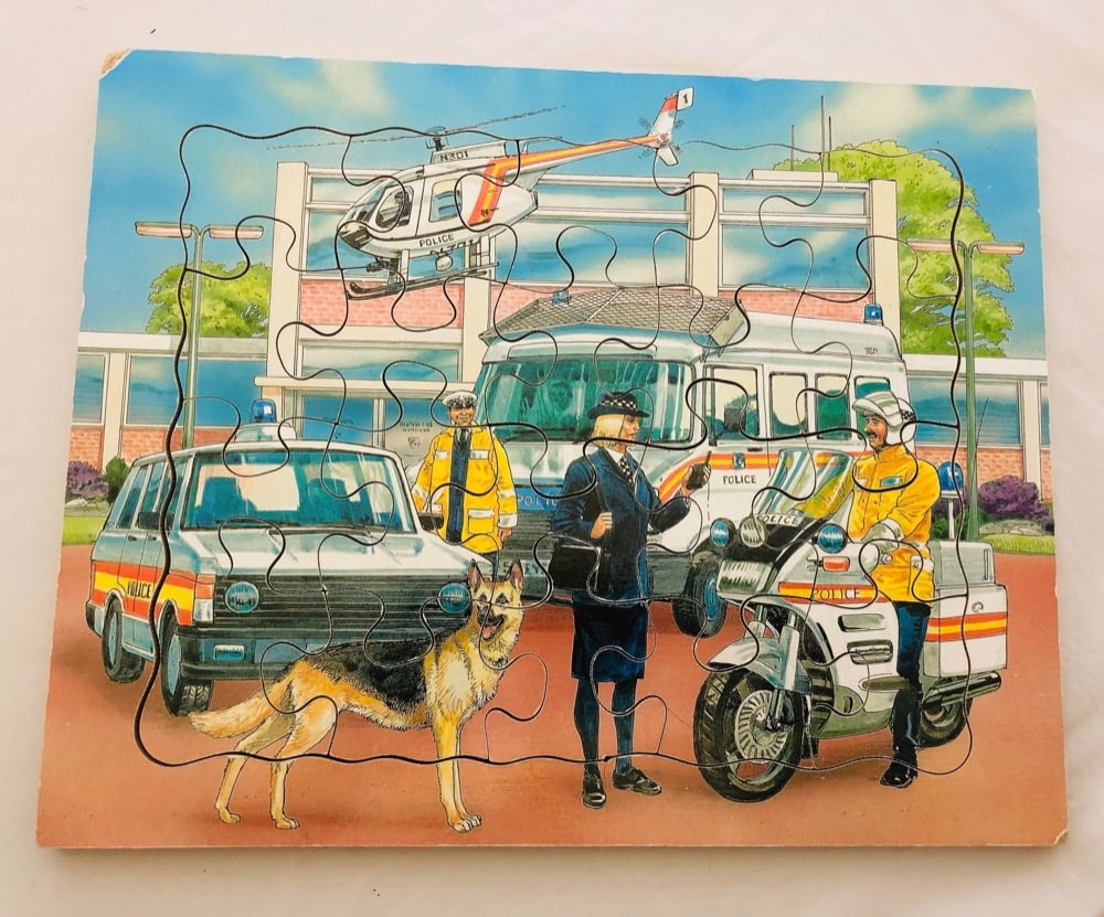 Police Transport - Junior Puzzle