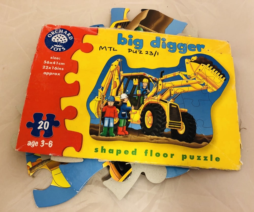 Big Digger  Floor Puzzle - Orchard Toys