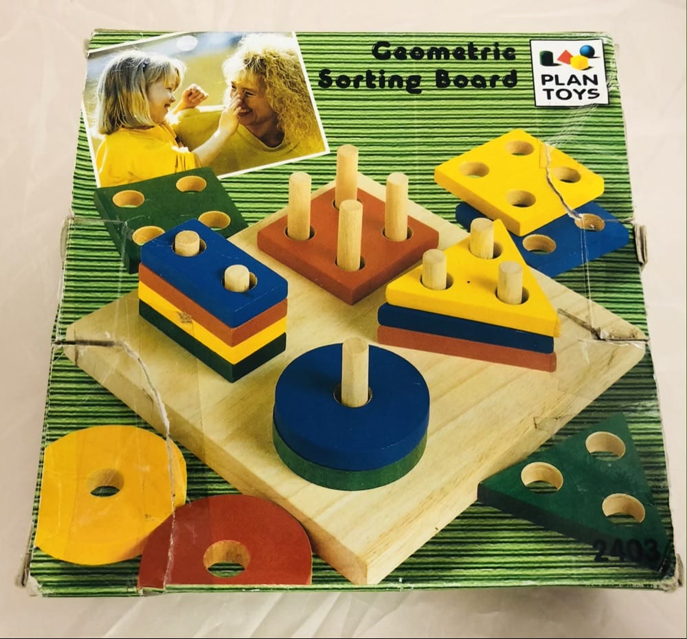 Plan Toys Geometric Sorting Board