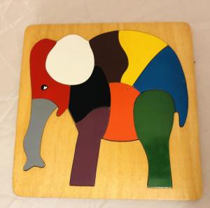 Elephant  - Wooden Puzzle
