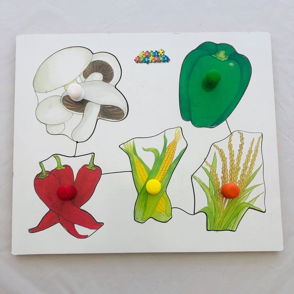Vegetable - Peg Puzzle 2