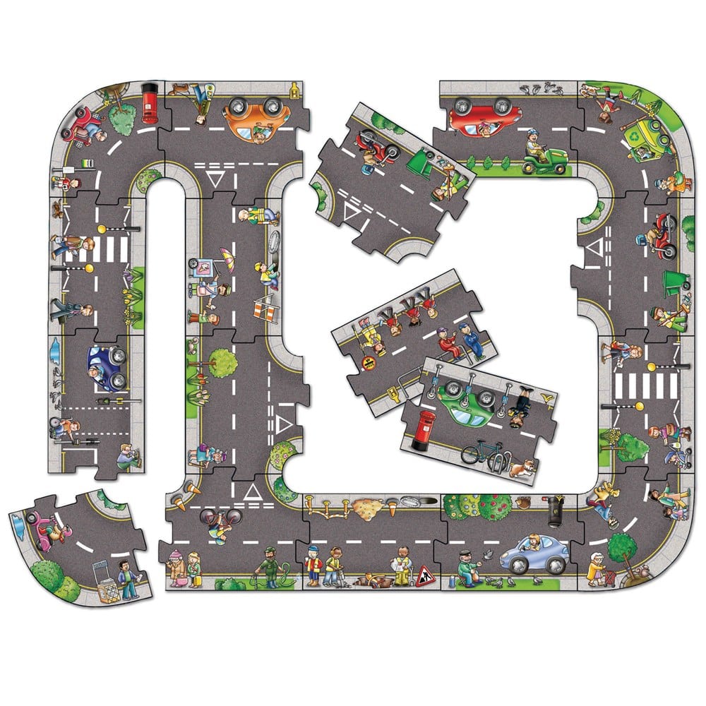 Giant Road Floor Puzzle - Orchard Toys - Image 2