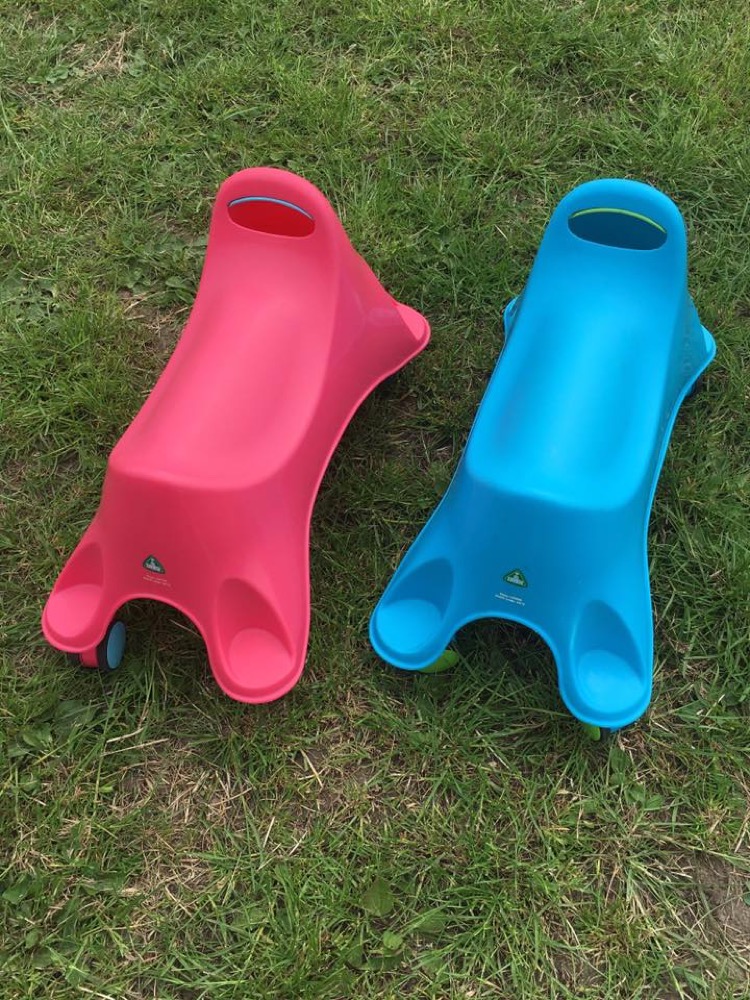 Whirlee Ride-on - Blue