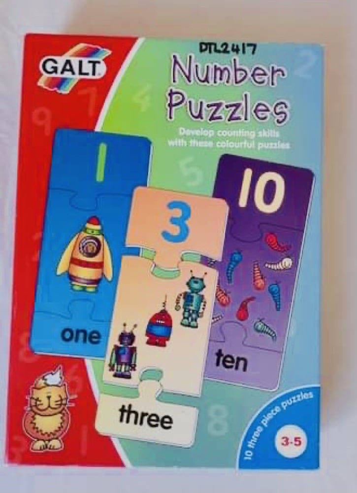 Number Puzzles - Galt Toys