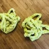 Velvet Lycra Elastic (extra stretchy) Yellow (1) 3m  * 2 - Image 3