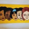 Large Childrens Faces Wooden Puzzle - Image 2