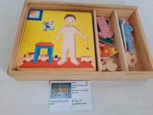 Wooden Dressing Puzzle
