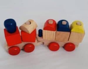 Classic Wooden Stacking Train (1)